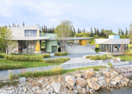 双鱼岛咏气演化所实验性水上运动配套建筑设计 / Studio 10