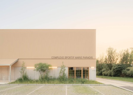 Marie Paradis 体育综合体翻新与扩建工程 / bureau faceB + LFA, Looking for Archite ...