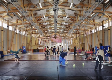 圣但尼弗拉泰利尼学院改扩建工程  / Atelier du Pont