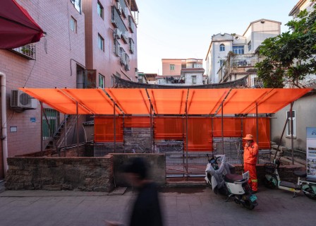 林氏古厝修缮围挡装置 / TAG