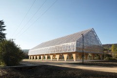 Ancy-Dornot 230 木构礼堂 / Studiolada