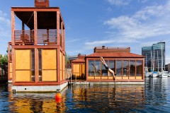 “沐浴机器”桑拿舱 / ACT! + Borhaven Arkitekter