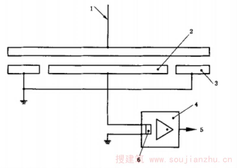 离子烟浓度计工作电路