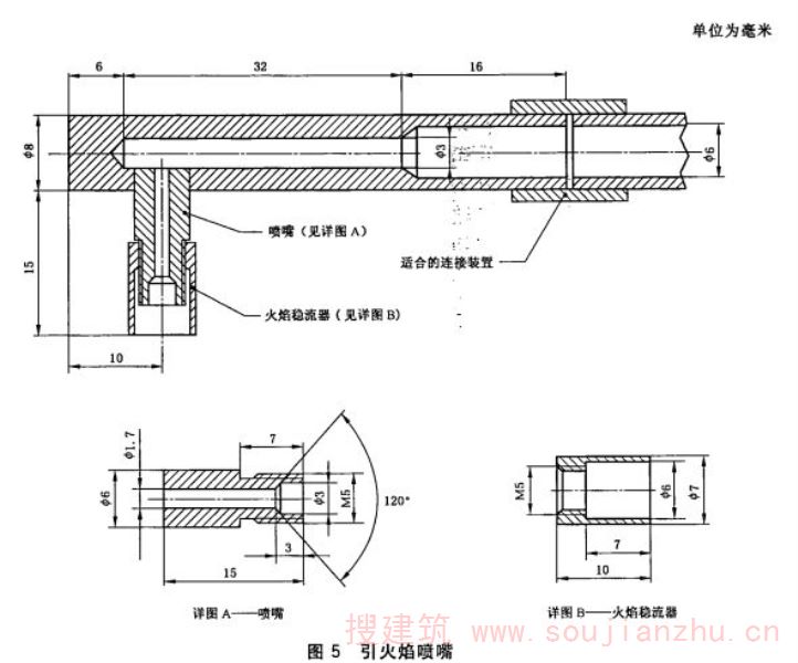 引火焰喷嘴