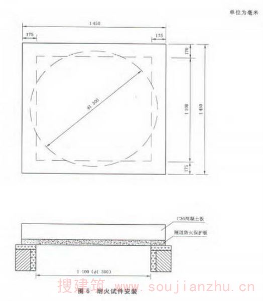 耐火试件安装