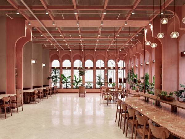 ŞahinÖrme办公和用餐区/Zemberek设计