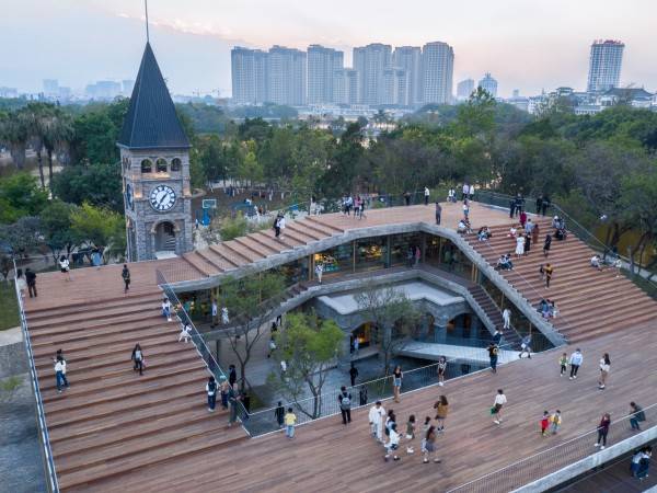 蒙自NSAU前卫图书馆书店/ZAO/张可建筑事务所