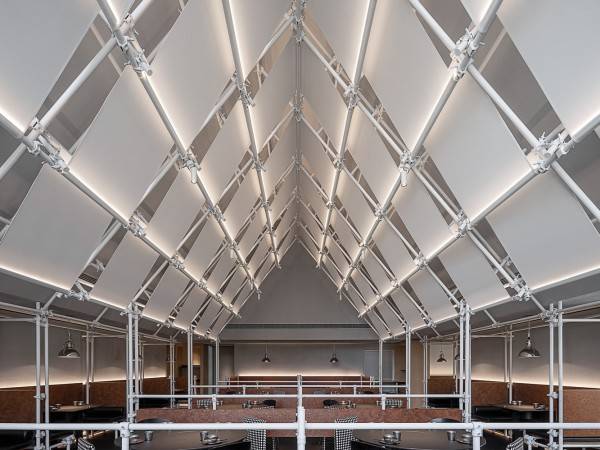 上海丽芙金辉餐厅/Alittle工作室