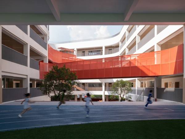 星河学校，光与风的“围屋” / 畎亩建筑