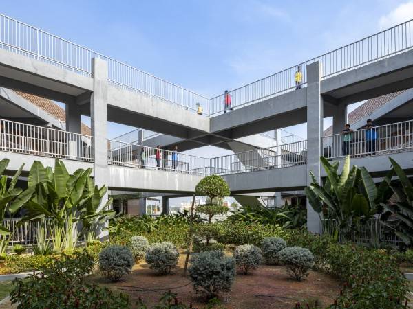 Turkayamjal 国际学校 / Studio Sacred Geometry