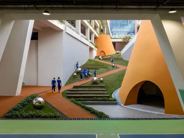 深圳市龙华区清泉外国语学校初中部 / 一境建筑