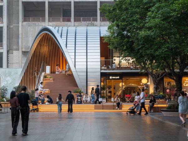 MXTR PARK 深圳万象天地水广场商业空间设计 / WBS里外工作室