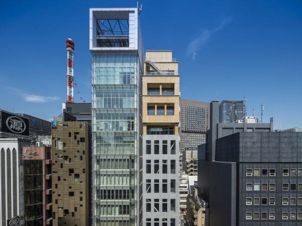 银座木盒子 - 银座高木大厦 / Tetsuo Yamaji Architects