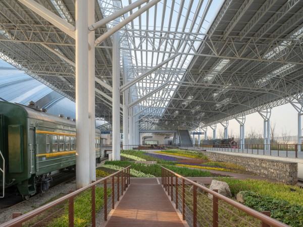 中国黄海湿地博物馆铁道公园  / 都设设计