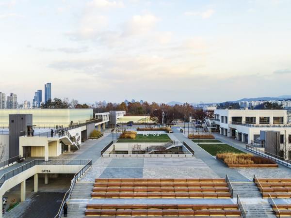 首尔汉江人工岛，弩督公园 / mmkplus