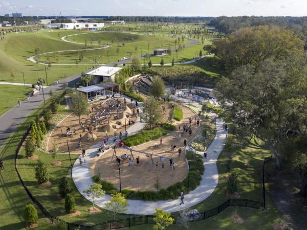 邦内特普林斯公园 / Sasaki