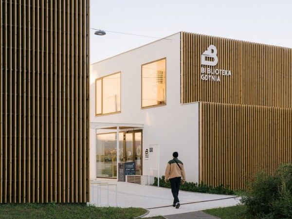 Widna 港湾社区中心与图书馆 / PB STUDIO