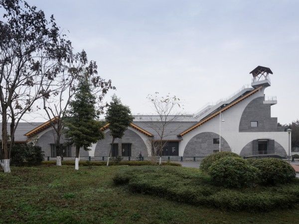 安仁大匠之门文化中心 / 中国院-胜景几何设计研究中心