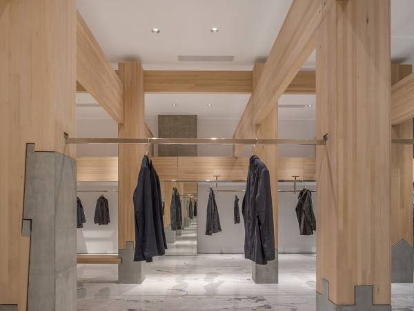 禅之柱，单农太原万象城店 / 罗宇杰工作室 LUOstudio