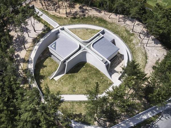 韩东大学祷告室，Heaven's Voice / Itm Yooehwa Architects