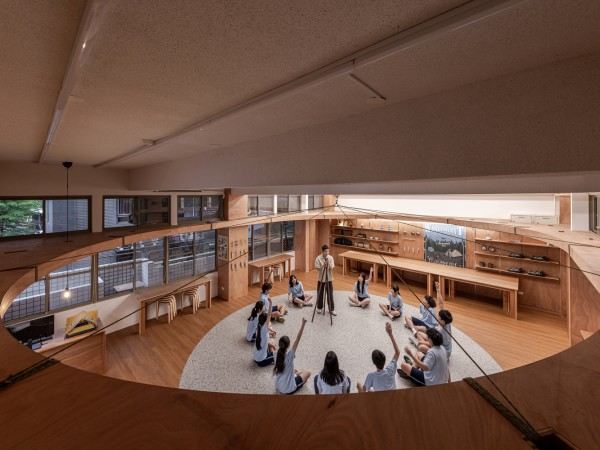 青山森林沉浸式体验教室 / 317designstudio