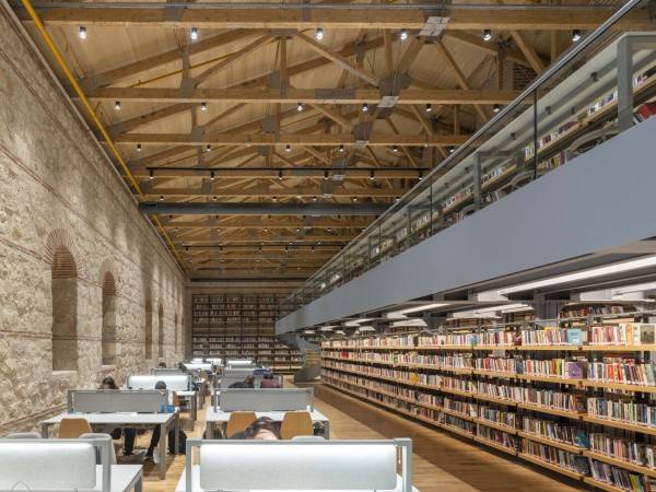 拉米图书馆 / Han Tümertekin Design & Consultancy