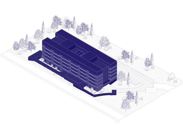 砖砌柱，Oncolille 研究所  / jaq