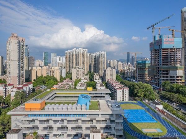 深圳绿洲小学 / 悉地国际东西影工作室