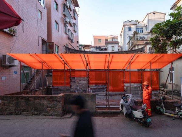 林氏古厝修缮围挡装置 / TAG