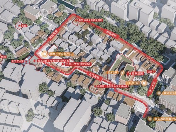 新河浦历史文化街区核心区品质提升项目 / 竖梁社