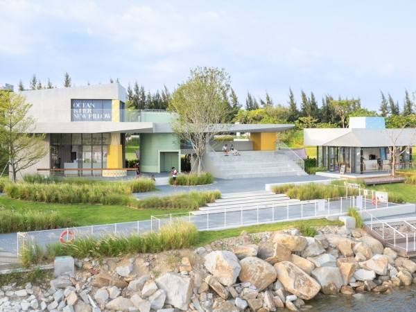 双鱼岛咏气演化所实验性水上运动配套建筑设计 / Studio 10