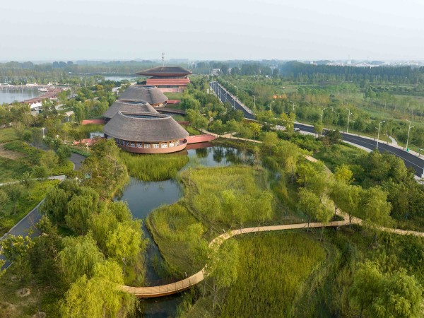 雄安白洋淀水岸公园 /  TLS Landscape Architecture