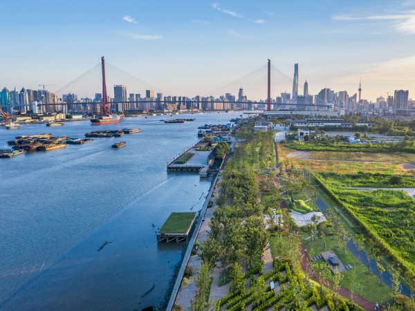 杨浦滨江公共空间（上海第十二棉纺织厂段） / 大观景观